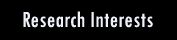 Research Interests